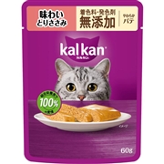 カルカン パウチ やわらかパテ 味わいとりささみ 着色料・発色剤 無添加 60g