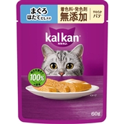 カルカン パウチ やわらかパテ まぐろ ほたてだし入り 着色料・発色剤 無添加 60g