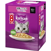 カルカン パウチ お魚ミックス まぐろ・かつお・たい入り 60g×8袋パック