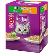 カルカン パウチ 2種のセレクション まぐろ まぐろ 平目入り 60g×8袋パック