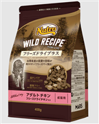 ニュートロ キャット ワイルド レシピ フリーズドライプラス アダルト チキン 成猫用 400g