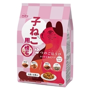 ペットライン 国産 懐石 2つのごほうび おさかな添えペア 子ねこ用 600g(60g×10袋)