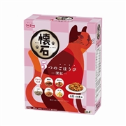 ペットライン 国産 懐石 5つのごほうび 深紅 お肉とお魚味 アソートパック 20ｇ×10袋