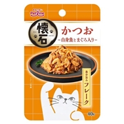 ペットライン 懐石レトルト 魚介旨みフレーク かつお 白身魚とまぐろ入り 40g
