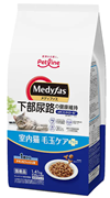 ペットライン 国産 メディファス 下部尿路ケア 1歳から 室内猫 毛玉ケアプラス チキン＆フィッシュ味 1.41㎏