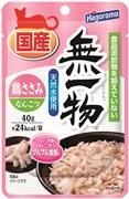 無一物パウチ鶏ささみ＆なんこつ４０ｇ