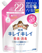 キレイキレイ 薬用泡 ハンドソープ　つめかえ用 大型サイズ 450ml