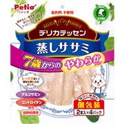 Ｐ蒸しササミ７歳柔らか２本入×４パック