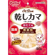 ペティオ 国産 キャットSNACK 乾しカマ ほたて味 40g