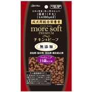 ペティオ アドメイト 国産 more soft プレミアム チキン＆ビーフ ハイシニア 60g