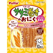 ペティオ ササミ巻きのおにく 10本入