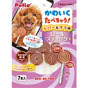 ペティオ かわいくたべちゃう！ レバーとタラのロールスティック 7本入