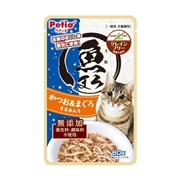 ペティオ 魚まろ かつお＆まぐろ ささみ入り 60g