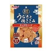 素材そのまうなぎと鶏笹身チップスハード 80g