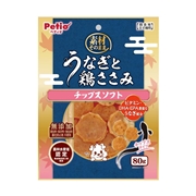 素材そのまうなぎと鶏笹身チップスソフト 80g