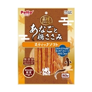 素材そのまあなご鶏笹身スティックソフト 80g