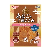 素材そのまあなごと鶏笹身チップスソフト 80g