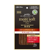 ペティオ アドメイト moresoftプレミアム スティックジャーキー チキン＆ビーフ 60g