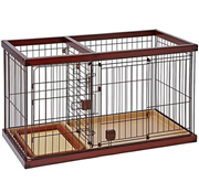 ペティオ トイレのしつけが出来る ドッグルーム サークル スモール ブラウン