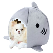 ペティオ アドメイト あったかドームベッド サメ 犬猫用