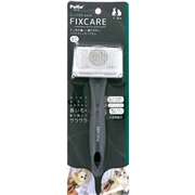 ペティオ 犬猫用 FIXCARE ピン先が優しく握りやすい ソフトスリッカーブラシ ミニ