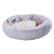 ペティオ アドメイト Cuna ラウンドドーナツベッド ブラウン