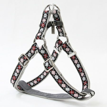 ペティオ アドメイト アーガイルハーネス Ｌ ブラック