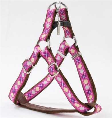 ペティオ アドメイト アーガイルハーネス Ｌ ピンク