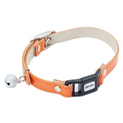 ペティオ アドメイト レザースタイルキャットカラー S オレンジ