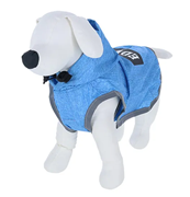 EDWIN （エドウィン） デニムプリントレインコート ブルー