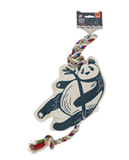 FOFOS （フォフォス） クッションロープトイ パンダ ブラック×3