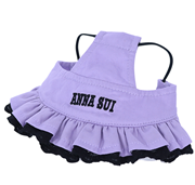 ANNA SUI（アナ スイ）UVカット加工付き コットンレース帽子 パープル