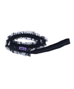 ANNA SUI（アナスイ） 猫用フリル付きリード ﾌﾞﾗｯｸ S