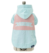 X-girl （エックスガール） 配色マウンテンパーカー ライトブルー