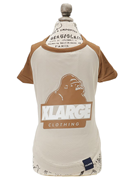 XLARGE （エクストララージ） OGラグラン風メッシュT ブラウン