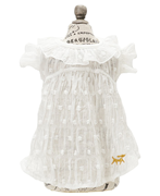 ROPE PICNIC （ロペピクニック） ドットシースルーワンピ ホワイト