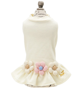 ROPE PICNIC （ロペピクニック） フラワーモチーフワンピ アイボリー