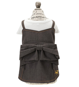 ROPE PICNIC （ロペピクニック） ドッキングリボンデニムワンピ ブラック