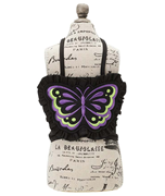 ANNA SUI （アナ スイ） バタフライキャミ（ミニ丈） ブラック