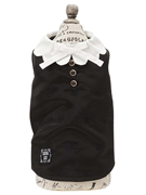 ANNA SUI （アナ スイ） バタフライ刺繍Aラインワンピ ブラック