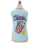 ポップコーンメッシュタンク ブルー