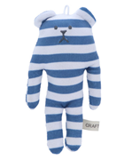 CRAFTHOLIC （クラフトホリック） チャームにもなる犬用おもちゃ HSM SLOTH ホワイト×ネイビー