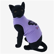 ANNA SUI（アナスイ） 保温性のある 猫用 ミニ丈タンク ﾊﾟｰﾌﾟﾙ M