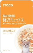 猫の時間まぐろかつおささみさけ６０ｇ