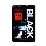 イトウ＆カンパニーリミテッド BLACK カツオ・マグロ ささみ入りゼリー仕立て 60g