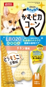 ゴン太のデンタルトイかむピカコーン　Ｍ　チキン風味