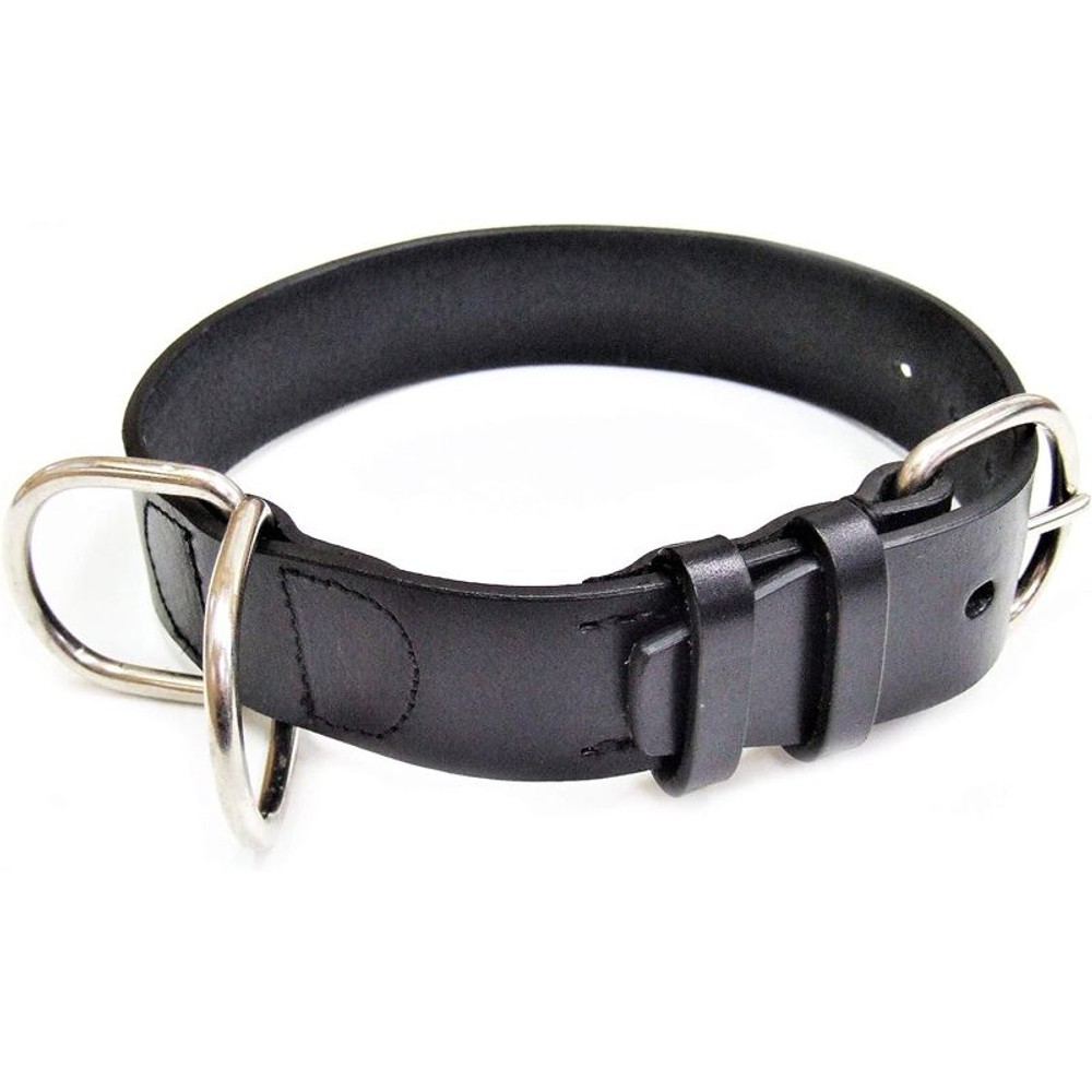 岡野製作所 オイルレザーカラー ３６ ブラック