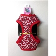 岡野製作所 キャットハーネスリード S カラクサレッド