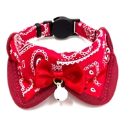 岡野製作所 ペイズリーエリ付キャット レッド