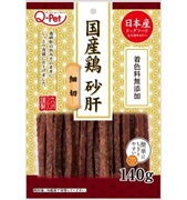 九州ペットフード 日本産 国産鶏 砂肝細切140g